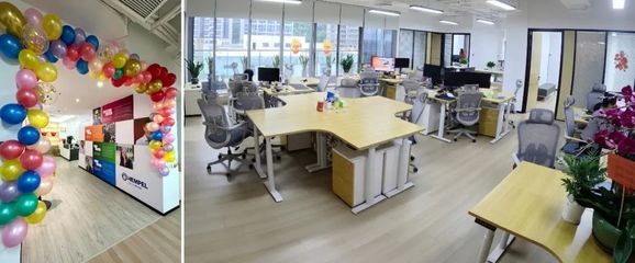 海虹老人深圳辦事處新辦公室隆重開幕，辦公設(shè)備全面升級(jí)